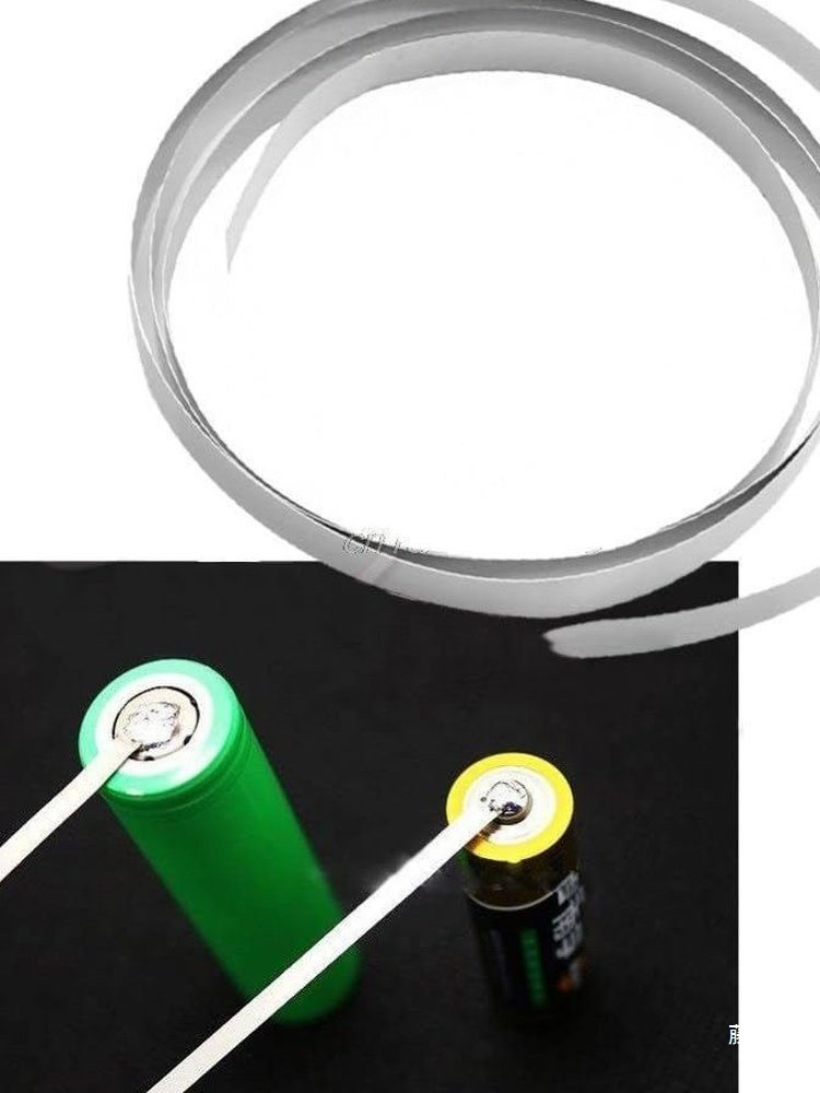 0.1/0.12/0.15/0.2mm Thick Nickel-Plated Steel Strip 18650 Battery Connecting Piece Battery Accessories Nickel Sheet