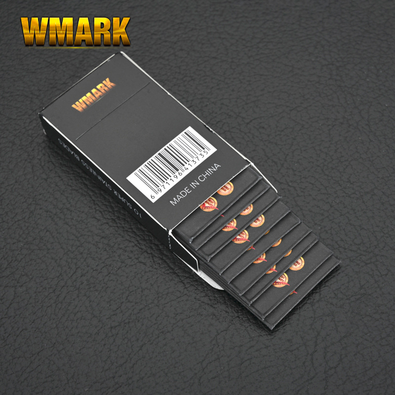 Wmark Popular 1000 Pieces of Swedish Stainless Steel Razor Blade Old-Fashioned Razor Double-Sided Eyebrow Trimmer R-1