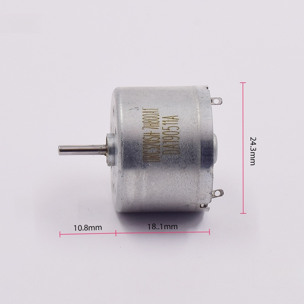 Rf-320Ca Rc320 Micro Motor Dc12V-15V Low Speed Silent Household Appliance Sweeper Toy Motor