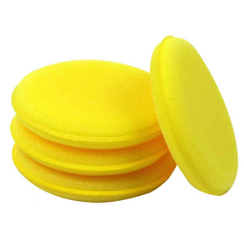 Car waxing sponge edge pressing sponge waxing round sponge special waxing round sponge