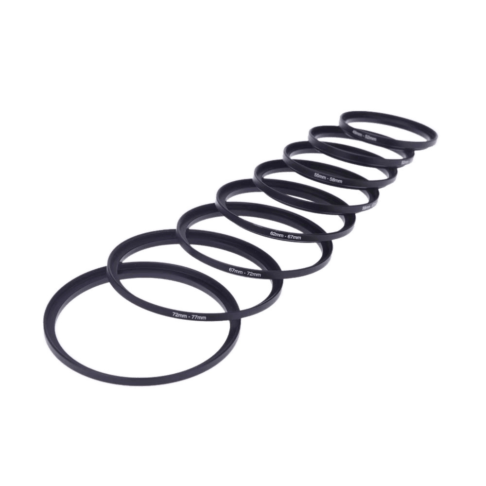 Reverse Connection Adapter Ring 37-49-52-55-58-62-72-77-82mm Small to Large to Small Filter Adapter Ring