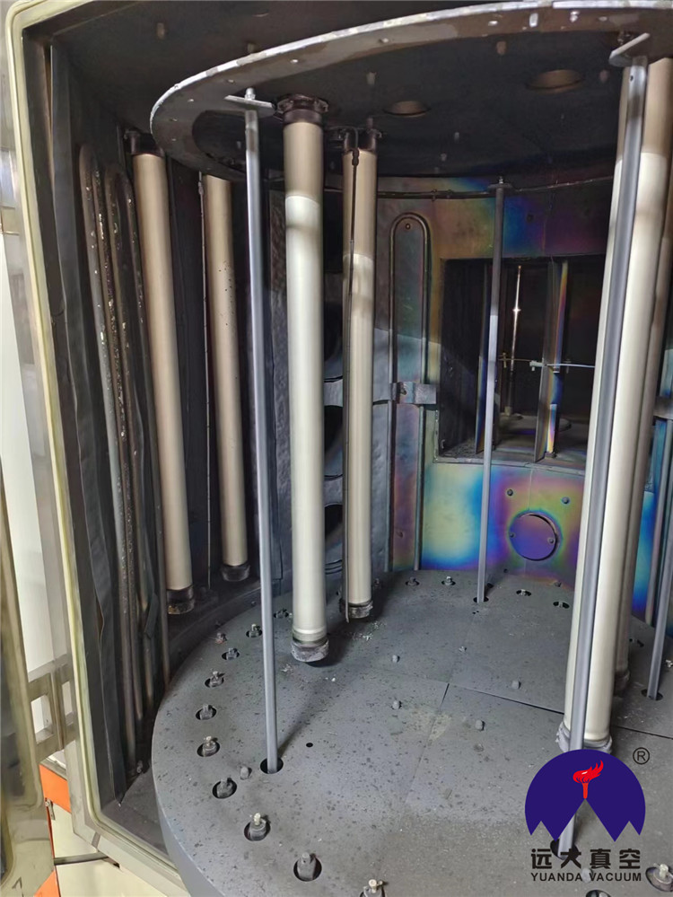 1300 Molecular Pump Medium Frequency Multi Arc Vacuum Coating Machine Spot Used Transfer Can Install 4 Pairs of Medium Frequency