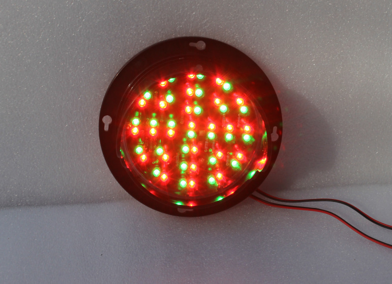 100 Type Small Lamp Led Traffic Light Simulation Teaching Decorative Signal Light Equipment Indicating Garage Traffic Light