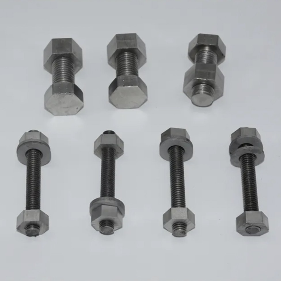 Manufacturer Supplies Molybdenum Screws, Molybdenum Bolts, Molybdenum Nuts, Molybdenum Bolts, Molybdenum Machining Parts, Production According to Drawings