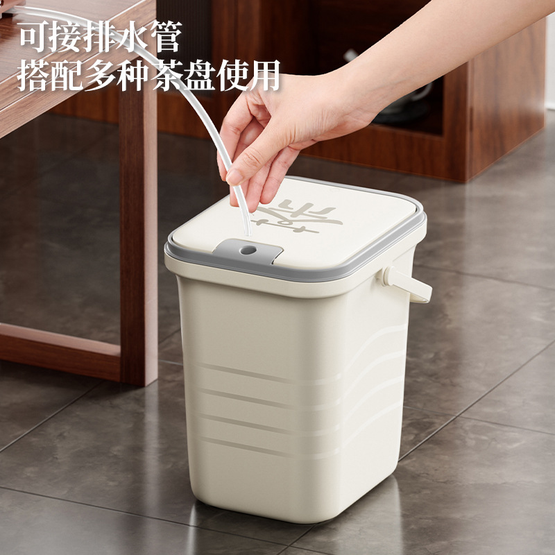 New Chinoiserie Tea Bucket, Tea Bucket, Tea Dregs Bucket, Waste Water Bucket, Tea Ceremony, Tea Set Accessories, Tea Set Accessories, Tea Table Bucket