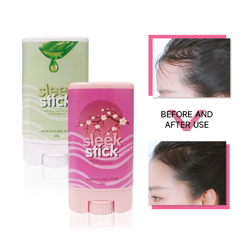 Cross-Border English Hair Styling Wax Stick 15g Styling Wax Stick for Men and Women, Easy to Use Styling Wax Stick