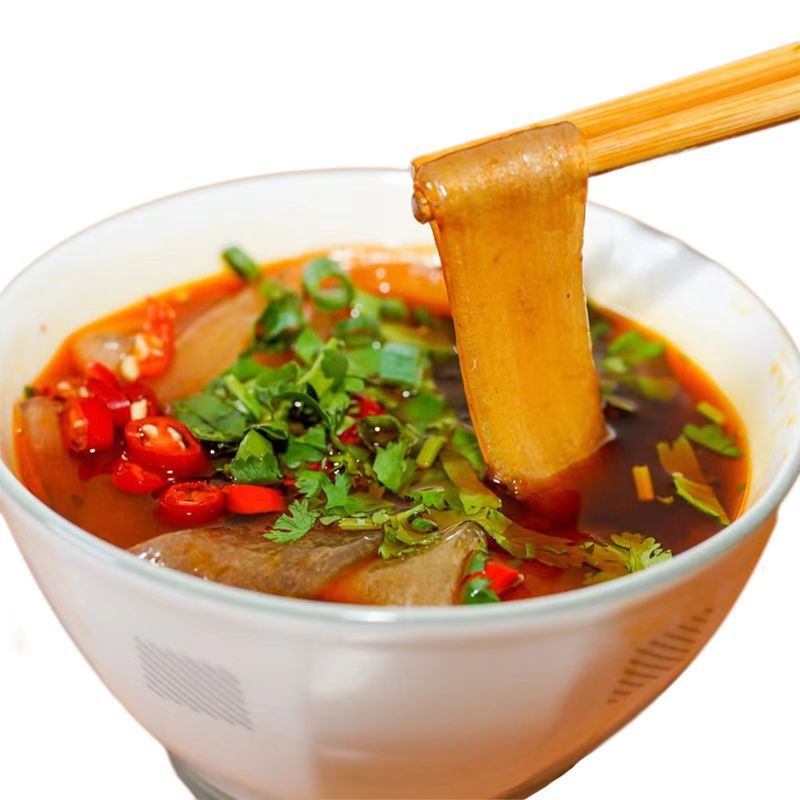 Coarse Powder Sichuan Noodles Hot Pot Sweet Potato Noodles Catering Commercial Wide Noodles Dry Goods Authentic Pure Sweet Potato Noodles Bagged Whole Box Wholesale