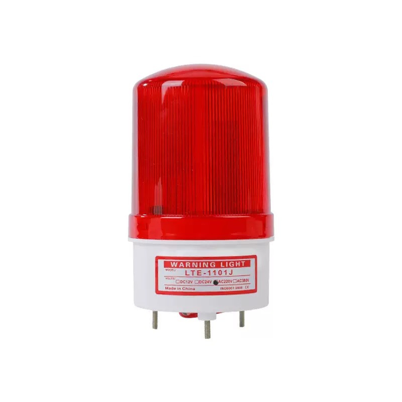 Led-1101J Sound and Light 220V Alarm Strobe High Decibel Signal Alarm Light Ed Flashing Rotating Warning Light