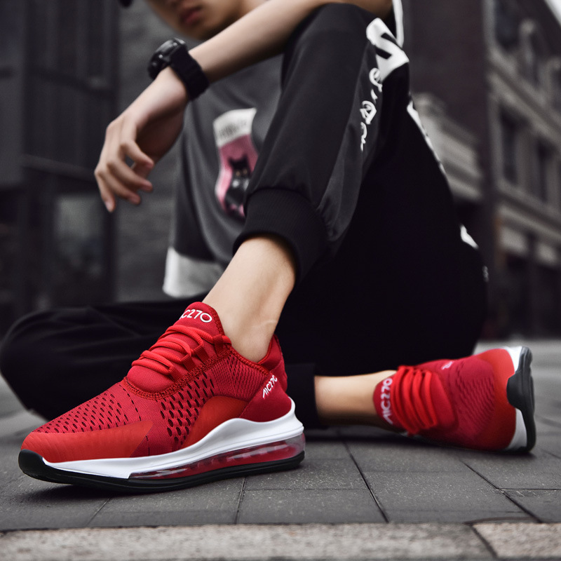 New Cross-Border Air Cushion Trendy Men's Shoes Large Size Multi-Color Fashion Running Shoes Casual Sports Cushioning Air Cushion Shoes 2025