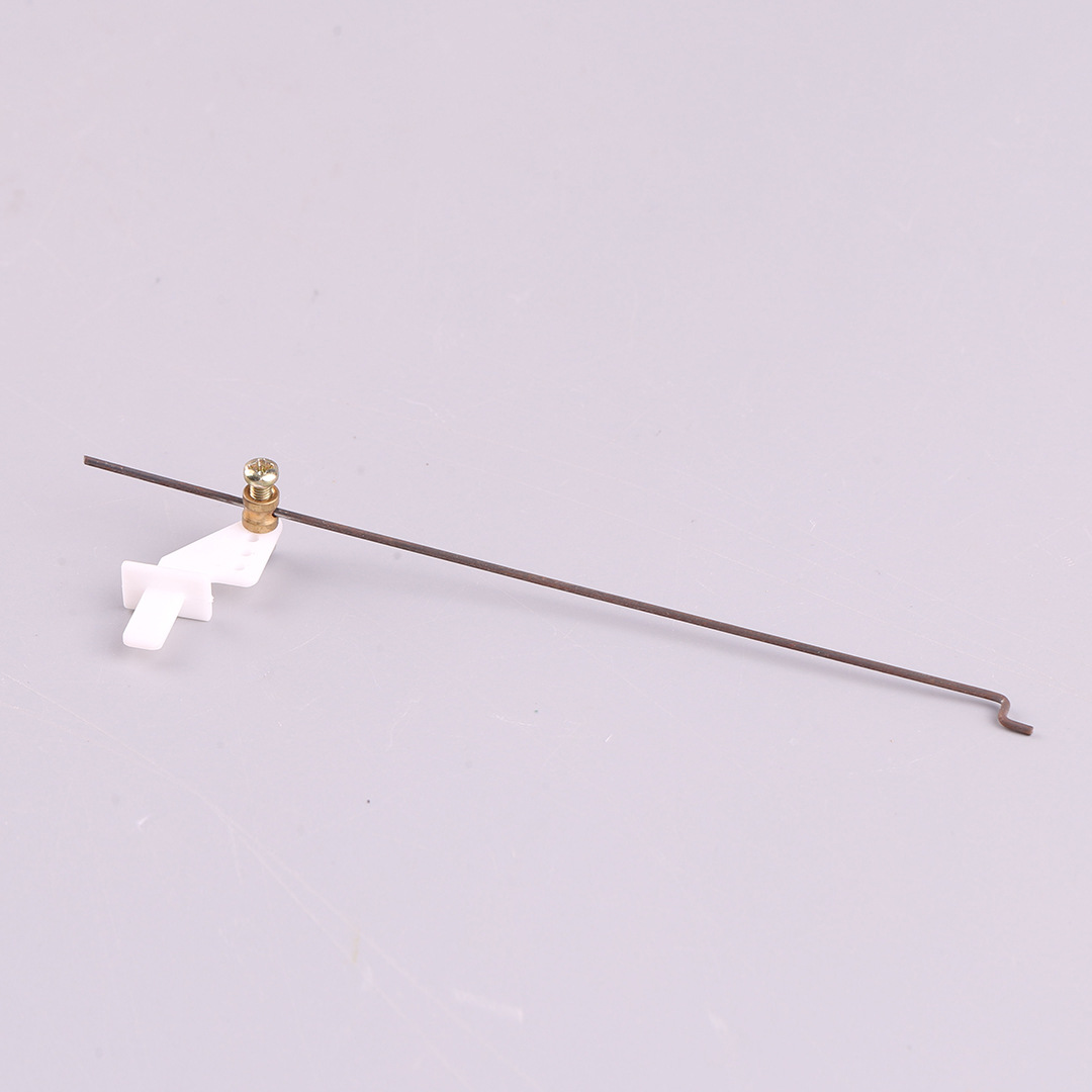Fixed-wing steering gear tie rod 1.2MM steel wire SU27 special rudder angle Z-shaped steel wire for remote control aircraft