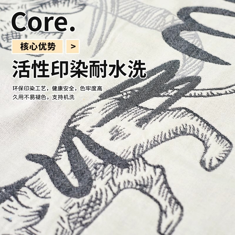 75*150cm Extra Large Pure Cotton Gauze Bath Towel Absorbs Water and Does Not Shed Lint, Household Soft Adult and Kidsren's Large Wrap