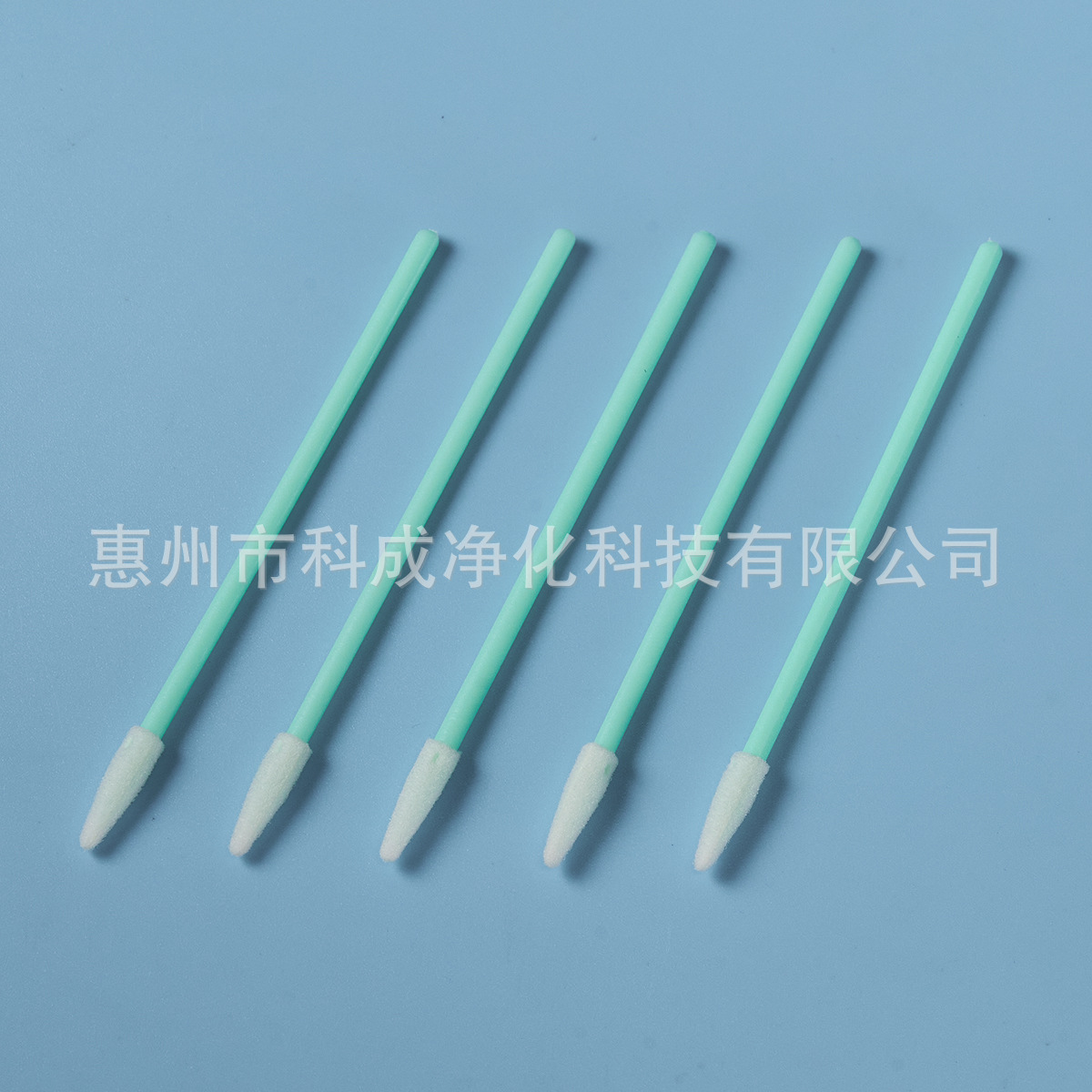 Factory Direct Sales Small Pointed Sponge Stick Dust-Free Clean Room Fiber Optic Industrial Wiping Polypropylene Stick