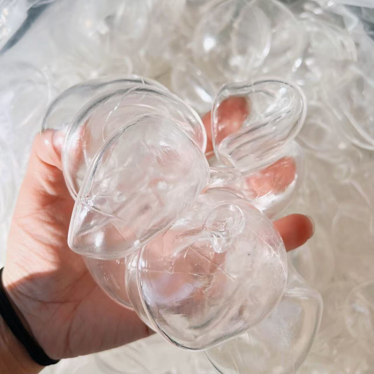 Tpr Homemade DIY Soft Glue 6cm Ultra-Thin Empty Ball Leather Fluid Handmade Ball Pinch Music Decompression Toy Pinch Music