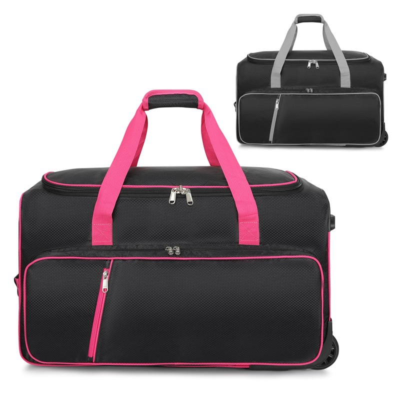 Ready-Made Dance Bag Foldable Training Hanging Clothes Hanger Clothing Bag with Wheels Trolley Performance Travel Bag