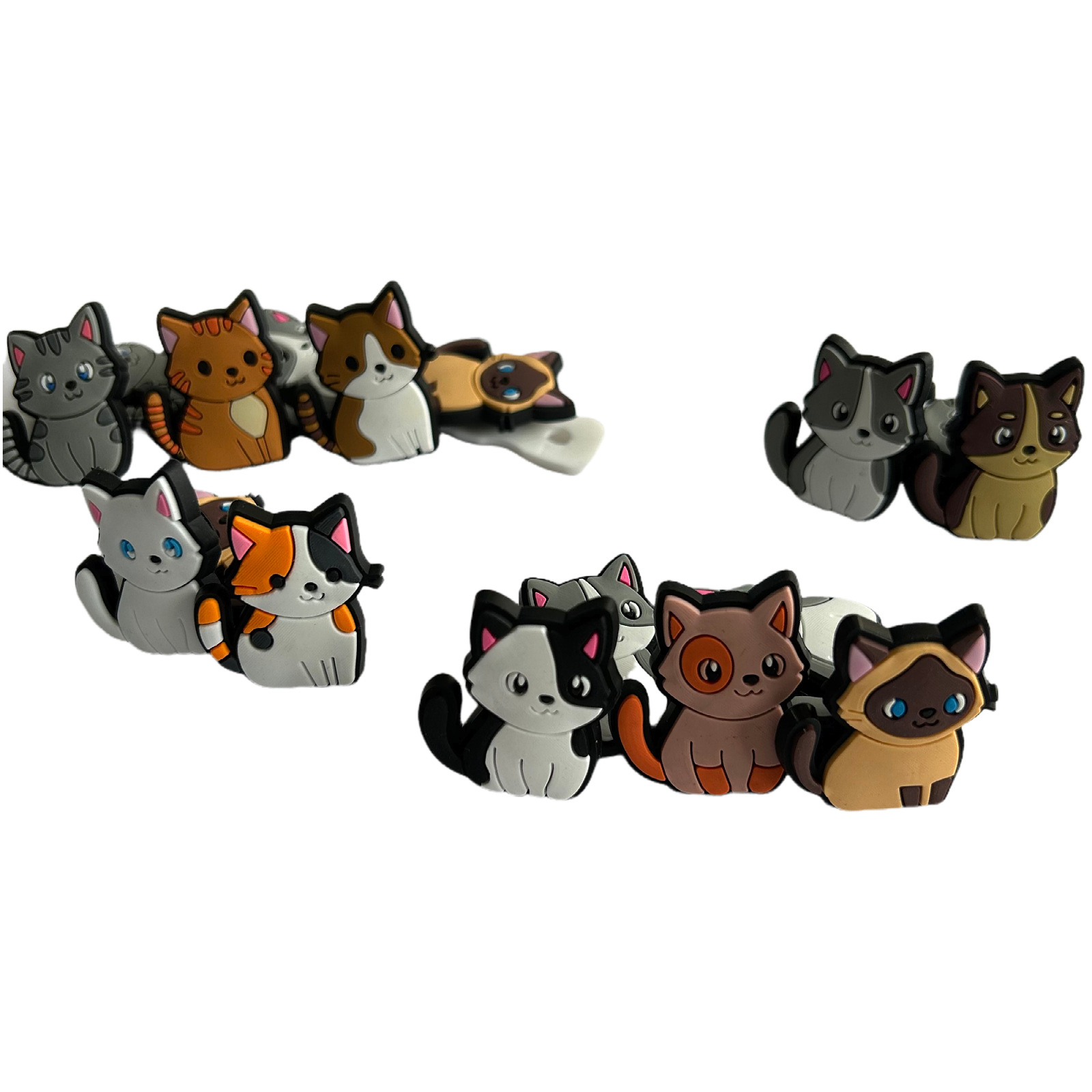 A variety of cat in stock tennis racket shock absorber cartoon animal shock absorber buckle shock absorber external buckle