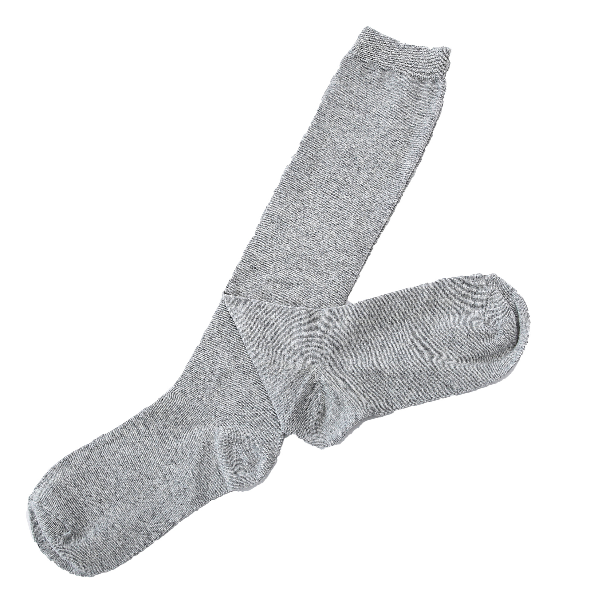 Cross-border summer three-bar mid-tube socks ladies black cotton knee-high socks striped socks European and American performance socks calf socks JK