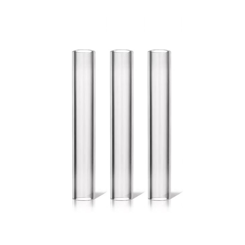 Manufacturer Wholesale High Borosilicate Glass Crafts Smoking Accessories Heat-Resistant Glass Tube Parts High-Transparency Glass Tube