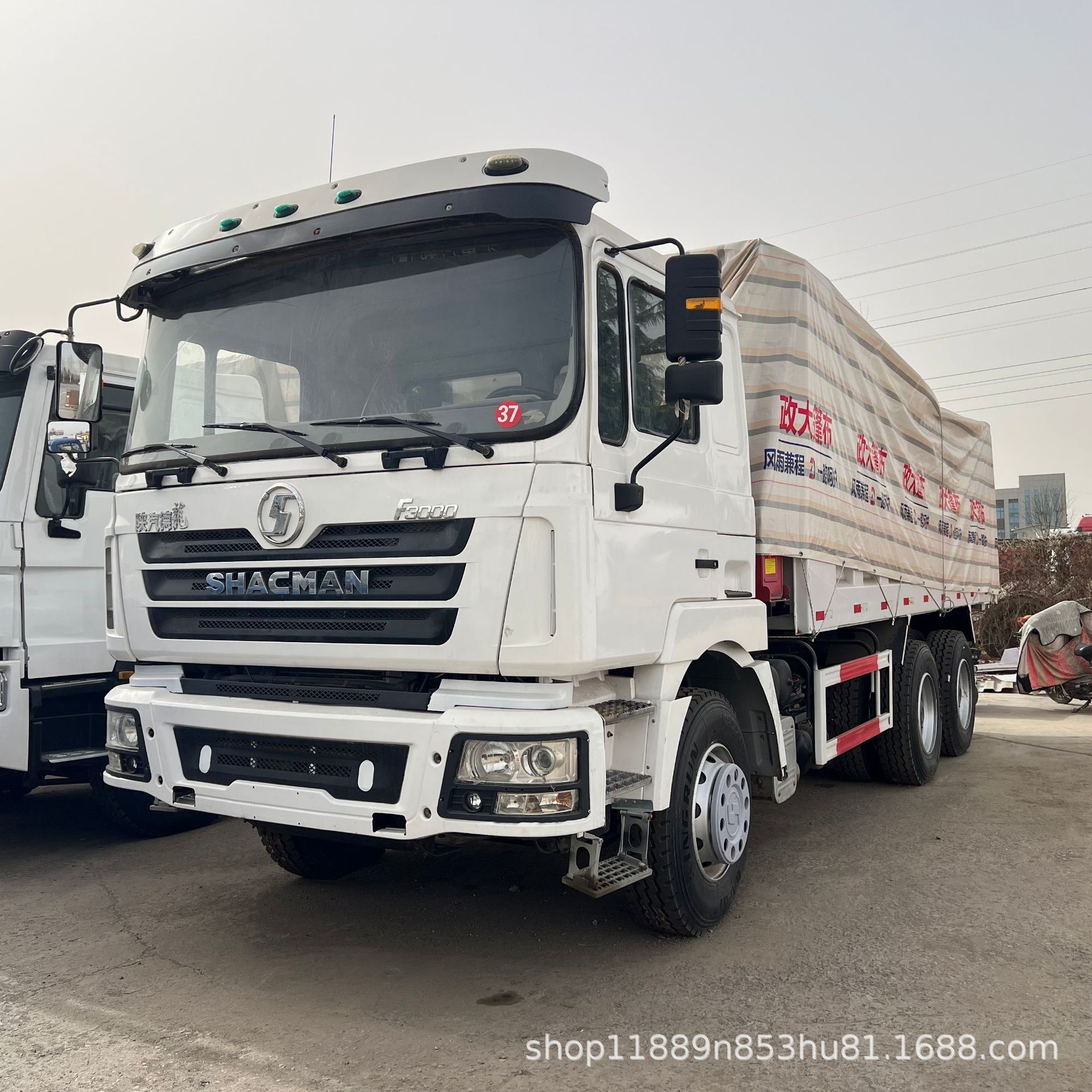 Current Stock for Export: Used Shaanxi Automobile Delong Dump Truck, Brand New 6X4 Earthmoving Tipper Truck, 371 Horsepower Heavy-Duty Truck
