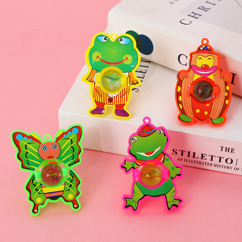 Cartoon Animal Cartoon Pinball Toy Kindergarten Children's Day Cartoon Small Gift Gift Toy