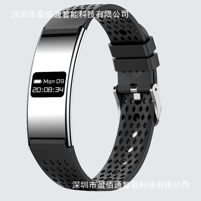 Cross-Border B8 Smart Bracelet for Men and Women, Accessible Luxury Heart Rate Sleep Monitoring Waterproof Fashion Model Deep Waterproof Bracelet