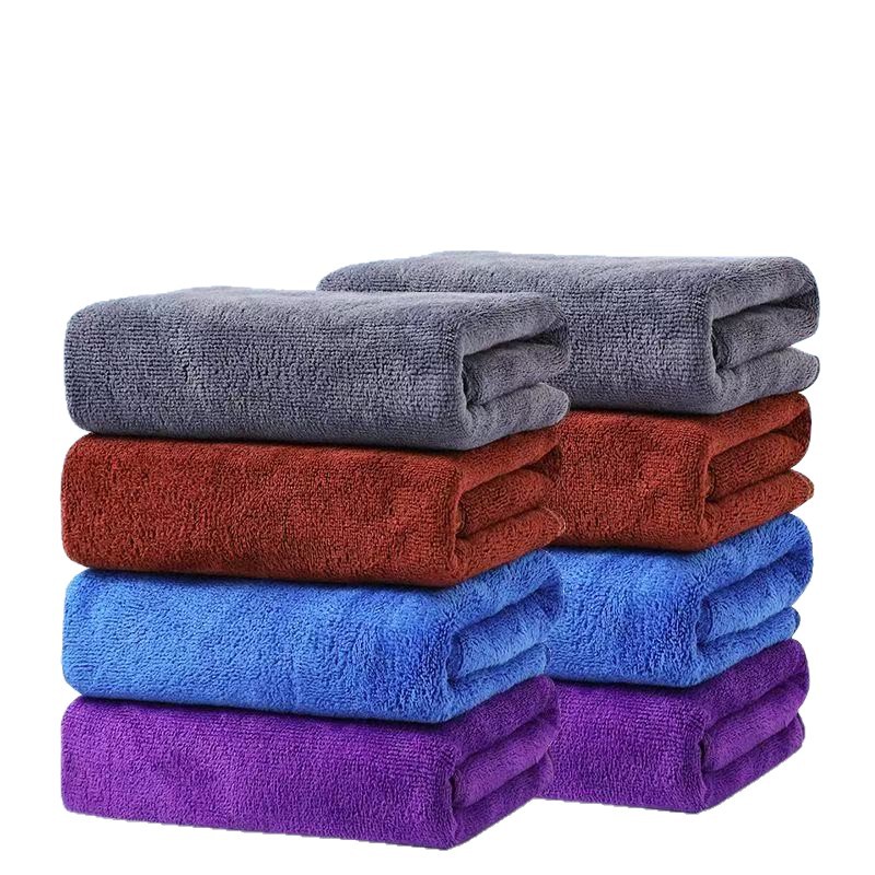 Factory Direct Sales Wholesale Car Wiping Towel Absorbent, Traceless, Thickened, Lint-Free Car Wiping Towel, Microfiber Housekeeping
