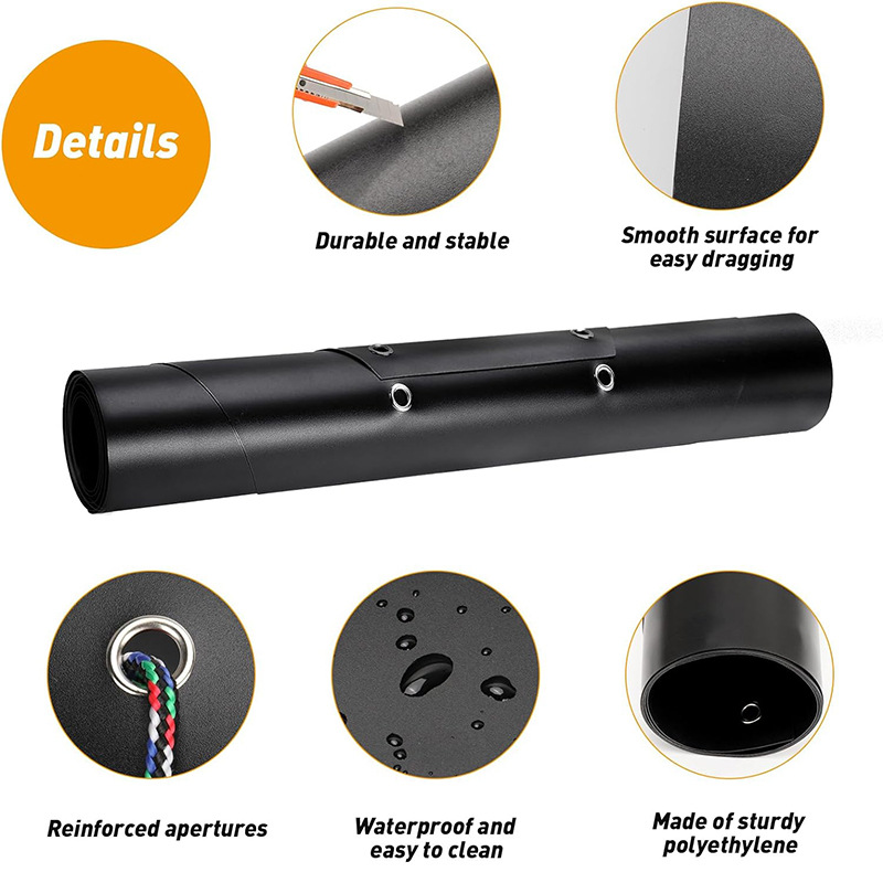 Multipurpose Trailing Sled Portable Deer Trailing Slide Car Hunting Accessories Set for Attachment Consignment, Hunting