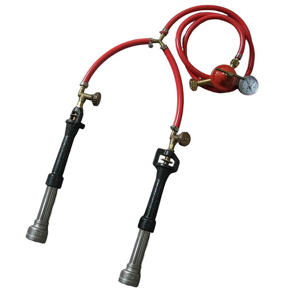 Двойной горелка с редукционным клапаном Инструмент для литья ювелирных изделий Аксессуары для плавильной печи для золота, серебра, меди