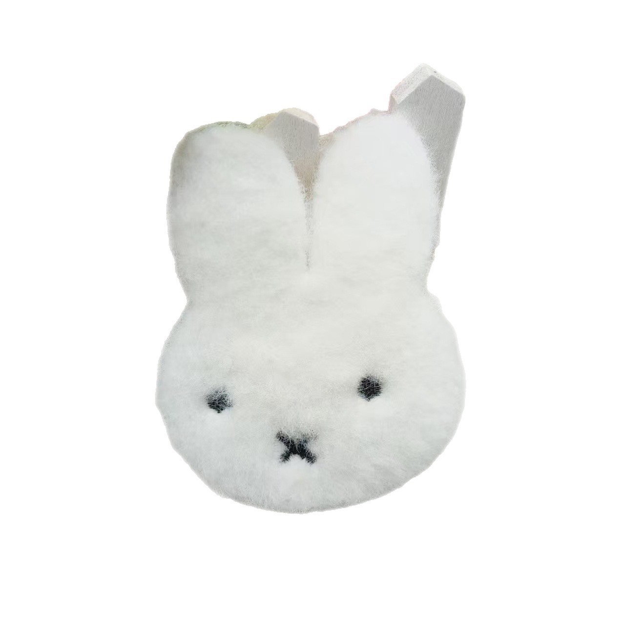 Sweet Kitty Bangs Stickers, Cute Girl Marshmallow Cat Hair Stickers, Velcro Stickers, Traceless Hair Accessories, Finishing Artifact