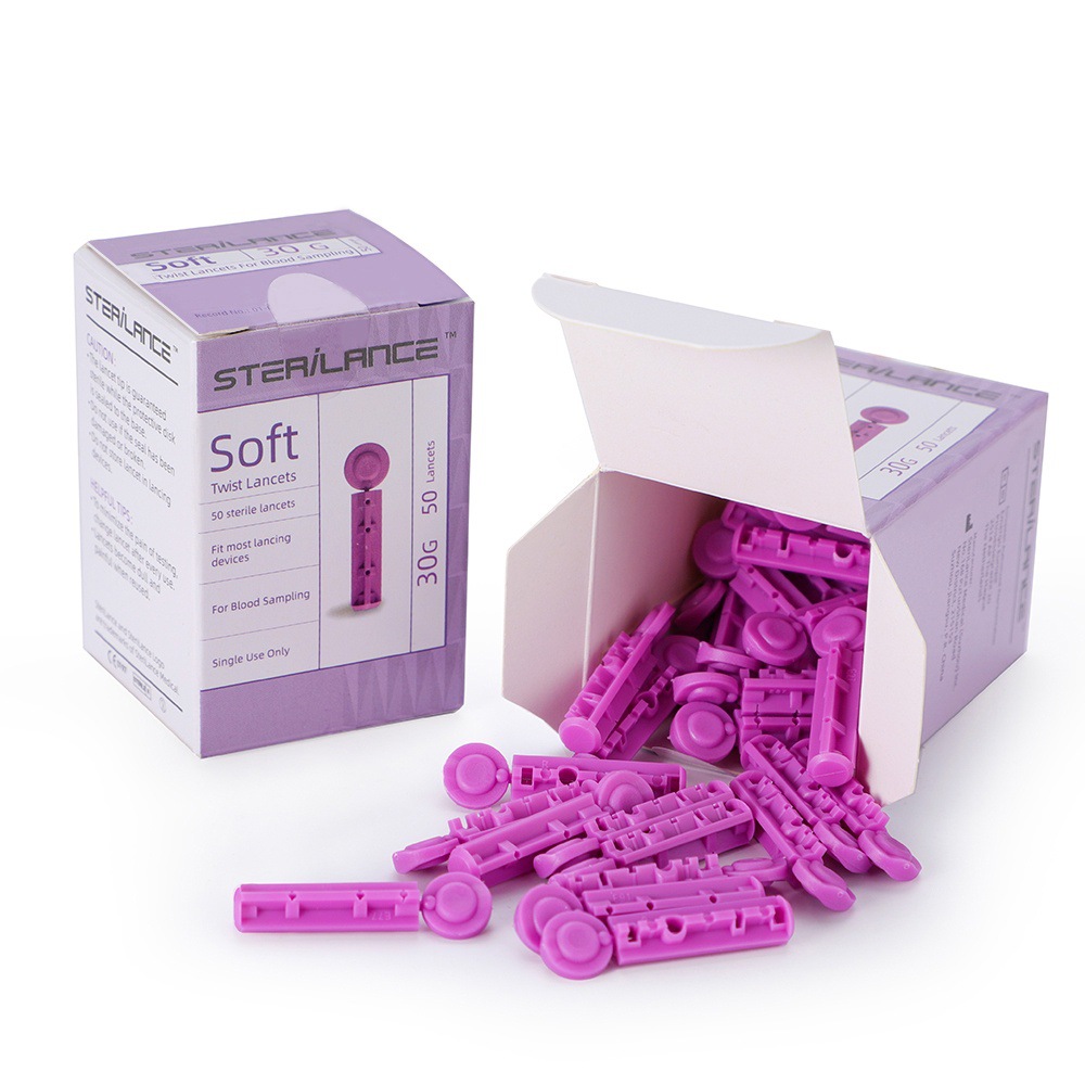 Blood Glucose Meter Medical Grade Precision Blood Glucose Detector Test Strips and Needles Fully Automatic Smart Home Blood Glucose Tester