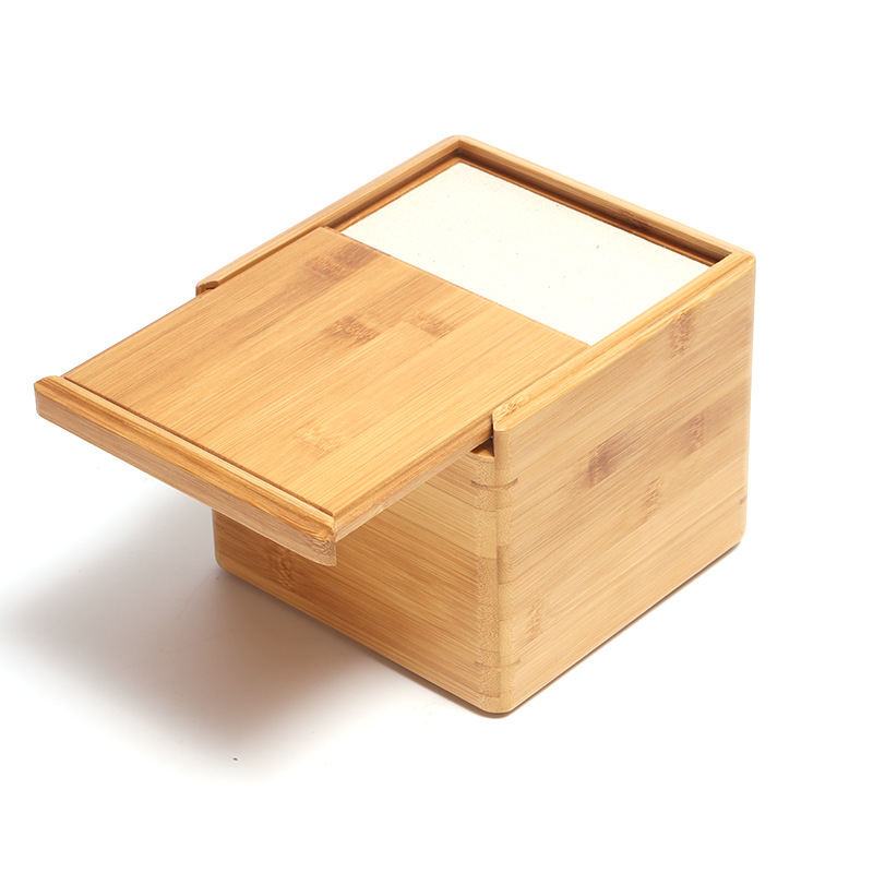 Purple Clay Pot Master Cup Packaging Box Tea Set Tea Can Ceramic Built Storage Gift Box with Lid Bamboo Box