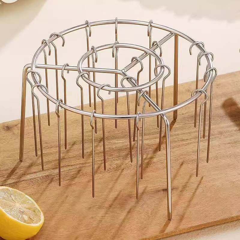 Шампуры из нержавеющей стали для аэрогриля, вертикальные шампуры, иглы для гриля