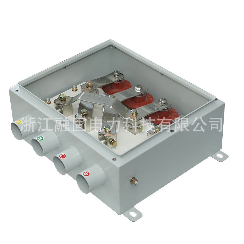 Supply Multi-specification non-standard stainless steel metal transfer box protective layer 10KV cable cross interconnection protection grounding box