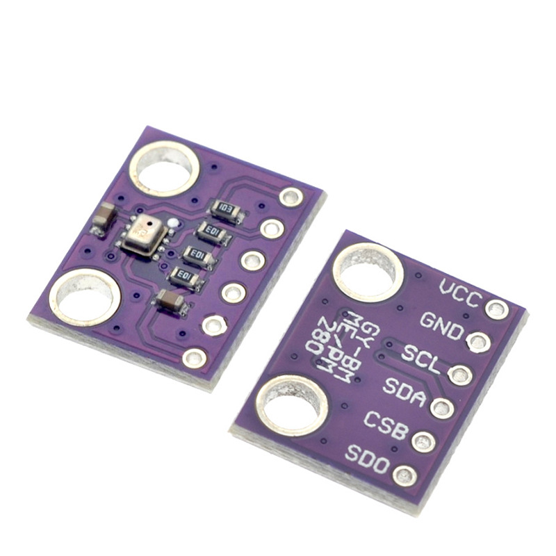 Gy-Bme/Bmp280 3.3V-5V Temperature, Humidity and Atmospheric Pressure Sensor Module