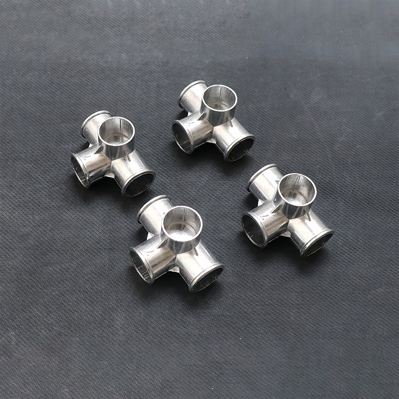 Simple wardrobe interface three-way four-way five-way cloth wardrobe joint accessories thickened reinforced plastic alloy joint