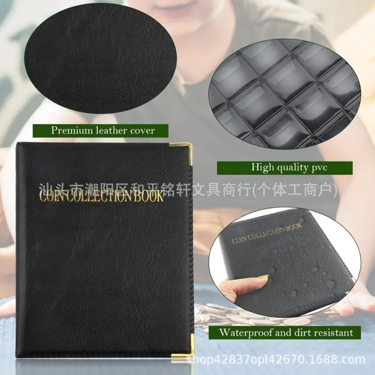 Кросс-браузерная прямая поставка альбом для монет на 240 ячеек Съемный альбом для памятных монет Альбом для защиты серебряных долларов Альбом для коллекции медалей