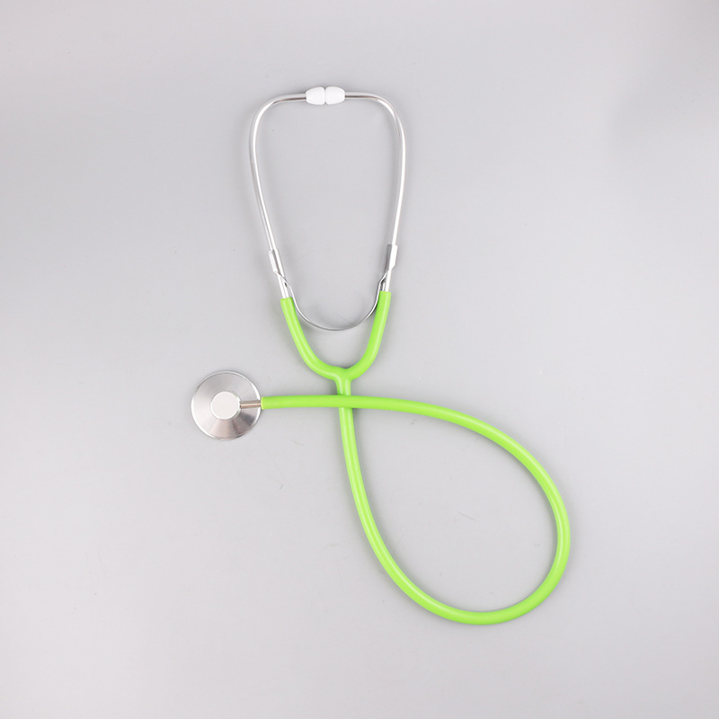 Single-head stethoscope for hospital use for measuring blood pressure and listening to fetal heart rate Special aluminum single-head stethoscope for home use