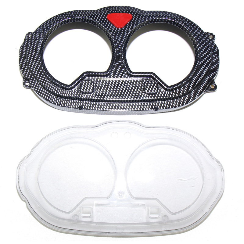 Кросс-бордерная поставка, верхняя оболочка прибора B08 для мотоцикла, прозрачная пластиковая оболочка с узором змеи