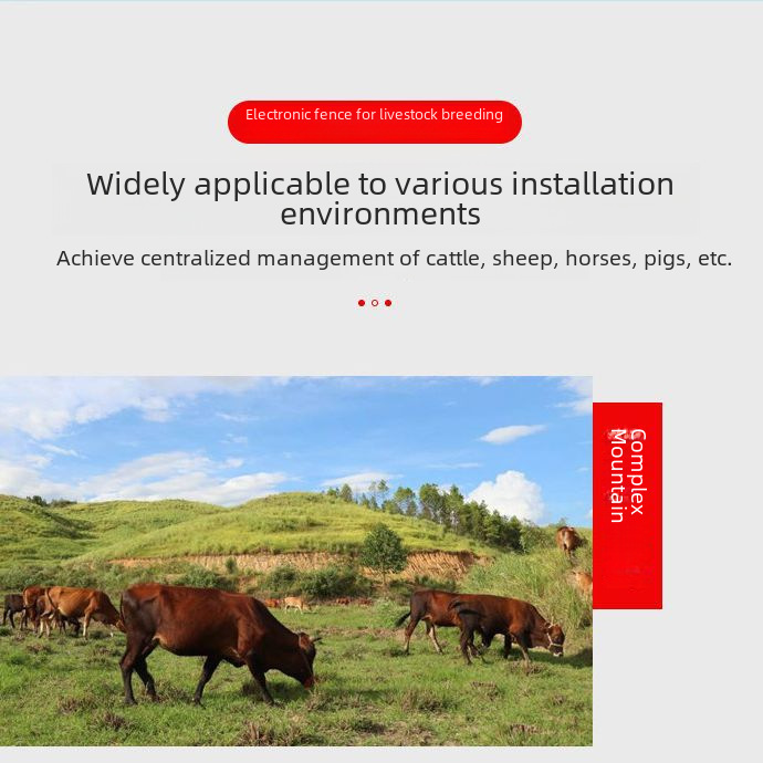 High Energy Xsd-A6 Smart Digital Fence Host Livestock Maintenance 20 Kilometers Remote Control Alarm Type