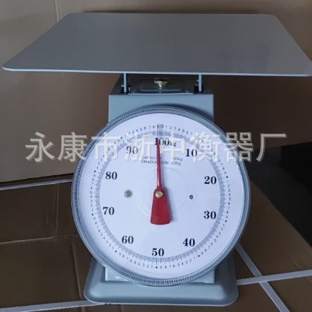 Прямые поставки с завода 100кг железные плоские платформенные весы пружинные весы механические плоские весы