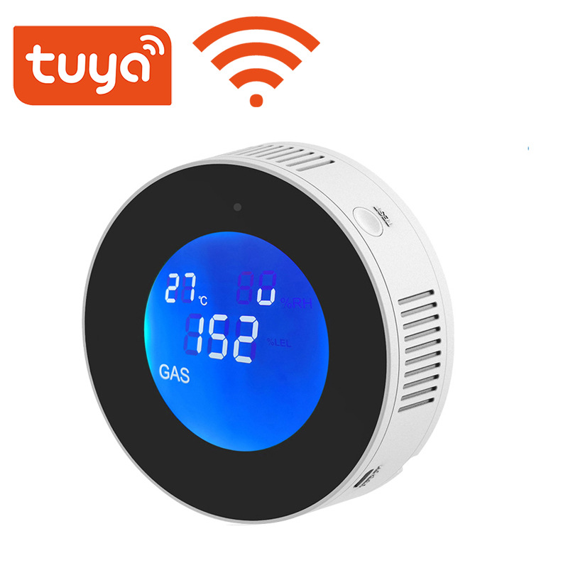 Tuya Smart Wifi Wireless Gas Detector Natural Gas Gas Gas Alarm Gas Detection Instrument