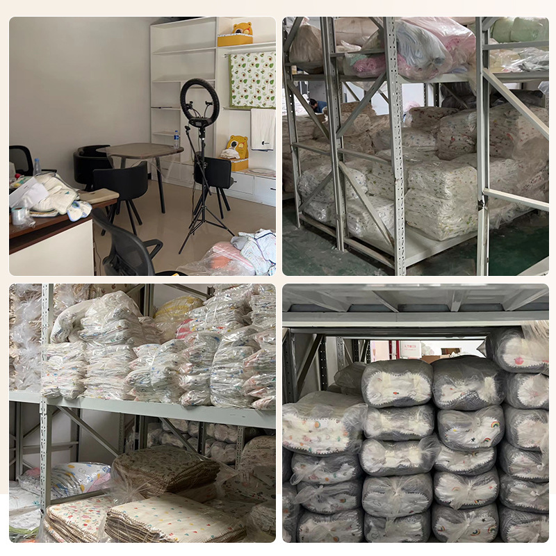 Factory Processing Customized Newborn Baby Cotton Gauze Diaper Baby Washable Meson Breathable Degreasing Single Layer Diaper