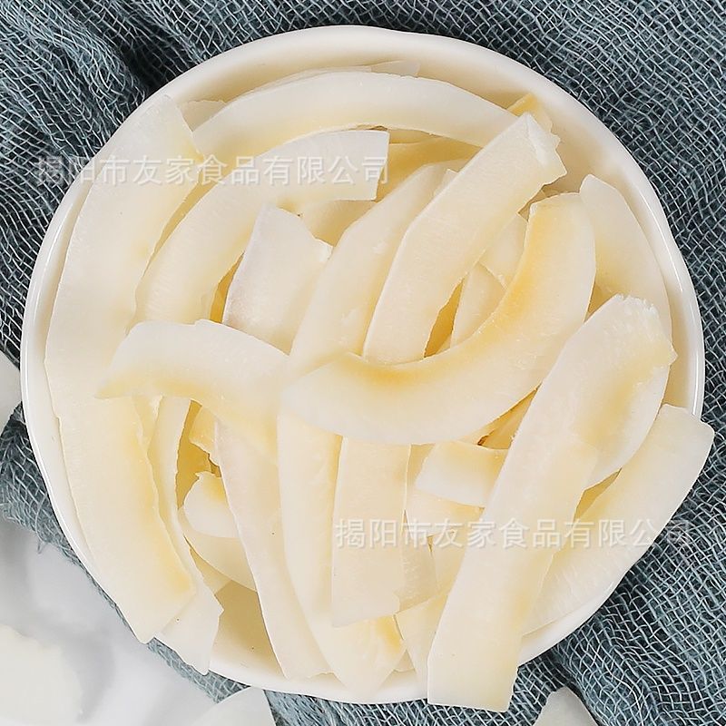 Hainan specialty coconut crisp chips milk-flavored large instant snacks coconut dried meat thin crisp pieces roasted coconut slices coconut wholesale