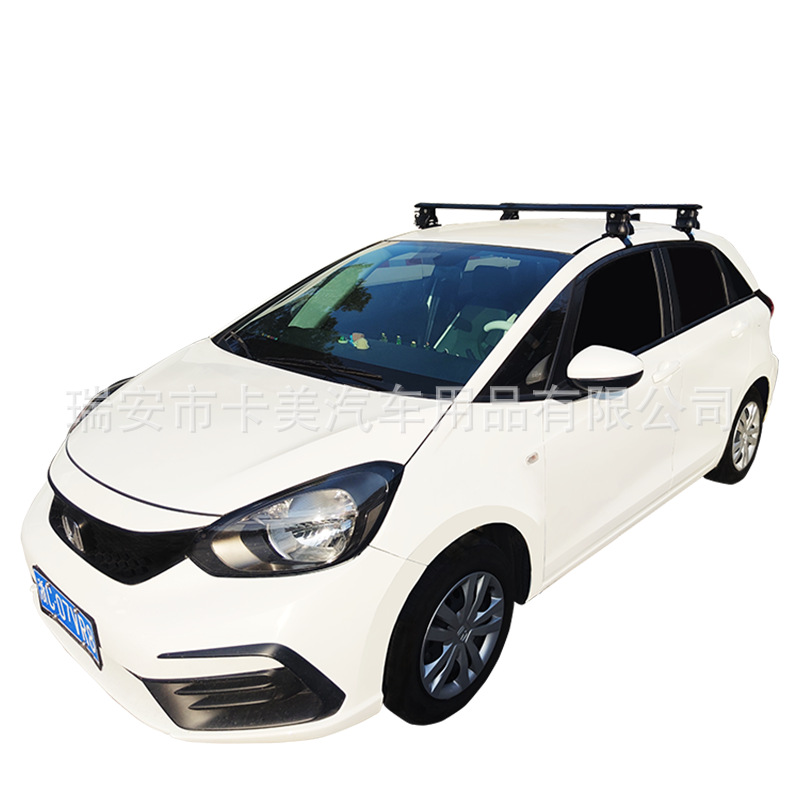 Car Car aluminum alloy anti-theft universal roof travel luggage rack frame luggage spotlight tiger claw cross bar