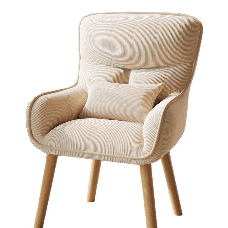 Cross-Border Wholesale Computer Comfortable Sedentary Dormitory Dressing Backrest Home Comfortable Bedroom Makeup Manicure Seat Chair