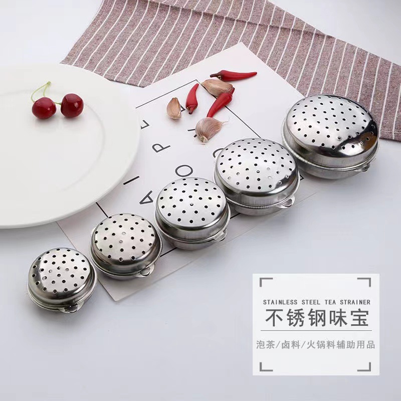 Нержавеющая сталь шар для приправ домашний хот-пот суп чайный шар утечка Weibao кухонный фильтр для специй