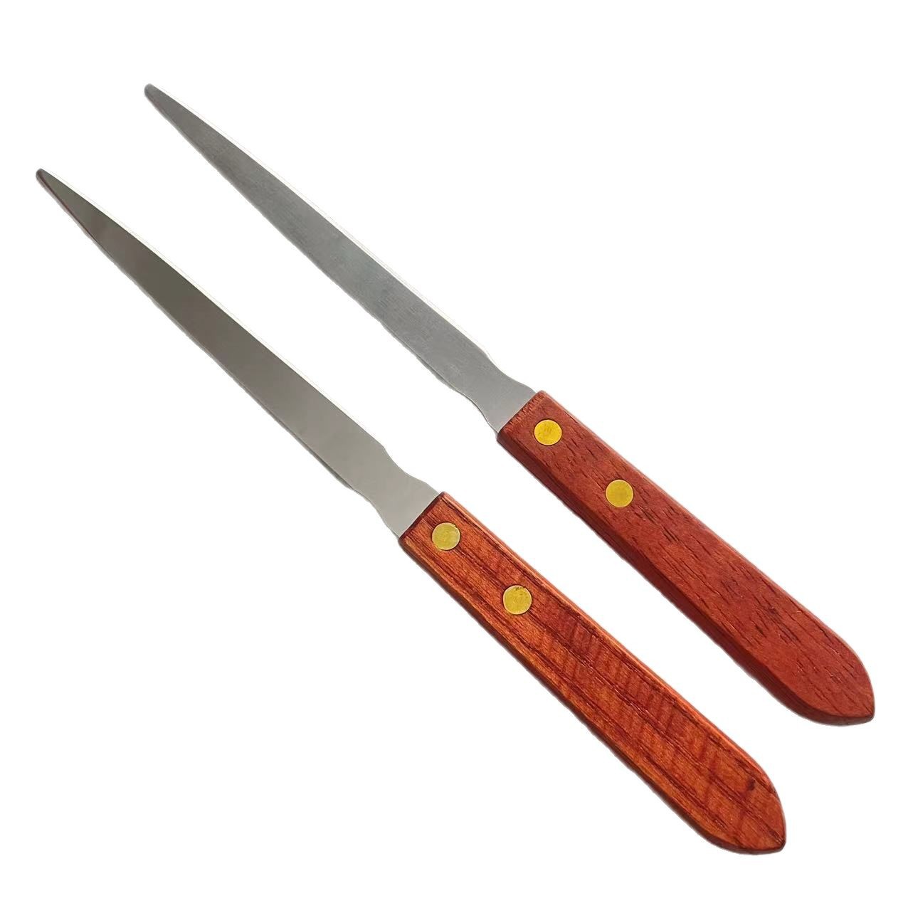 Stainless Steel Letter Opener Wooden Handle Letter Opener Duck Intestine Knife Envelope Knife Letter Opener Steak Knife