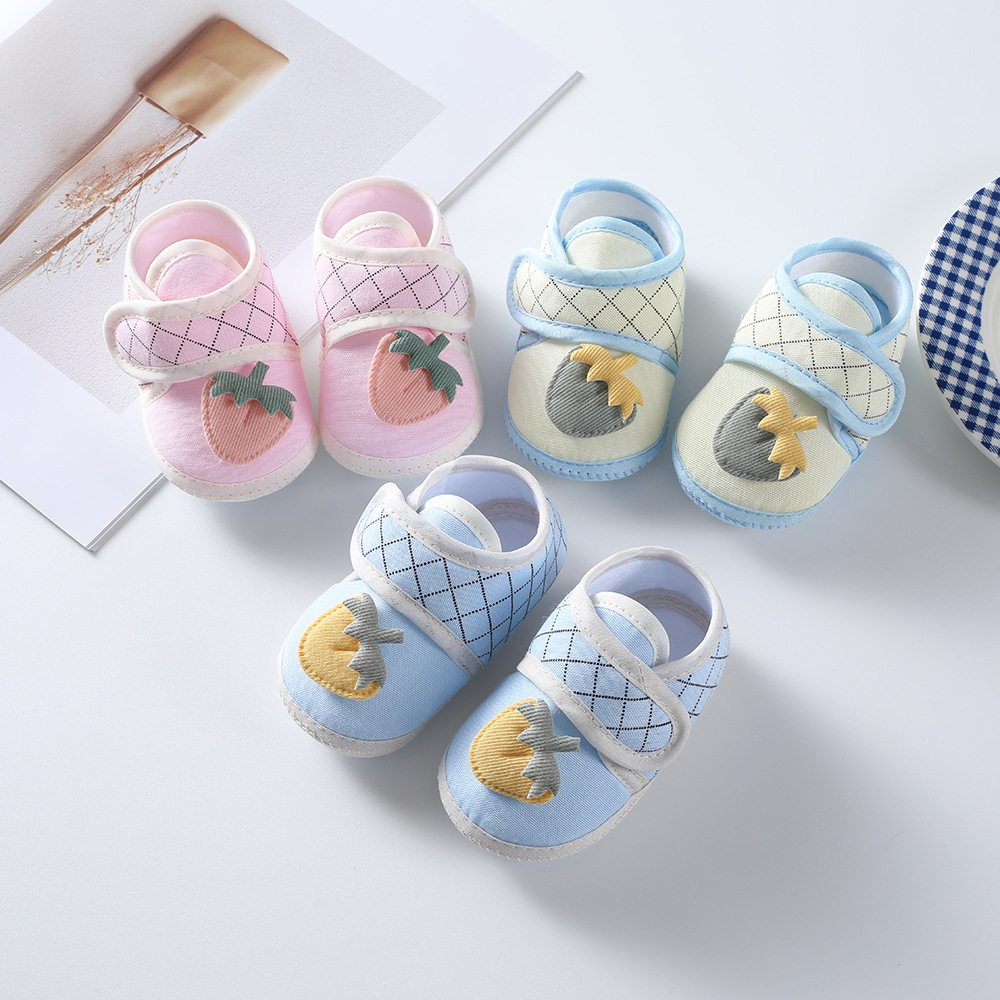 2023 Spring and Autumn New Baby Shoes Soft Soled Cloth Shoes 0-1 Years Old Newborn Baby Shoes Men's and Women's Children's Shoes Cross-Border