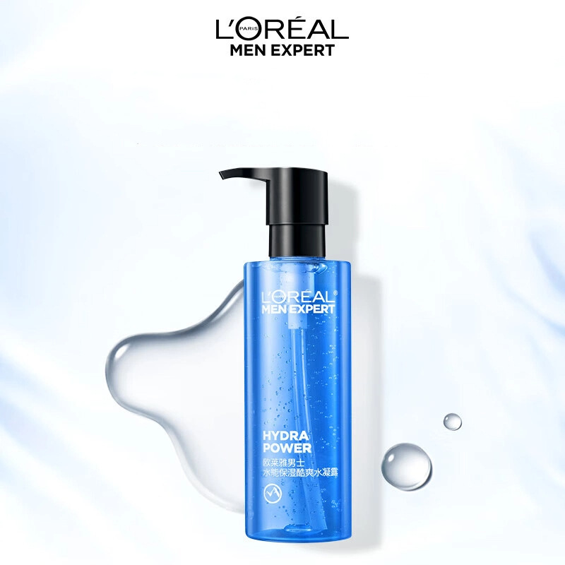 L'Oreal Water Energy Cool Water Gel 120ml Toner Men's Skin Care Water Gel Can Be Used as after Shave Water Wholesale