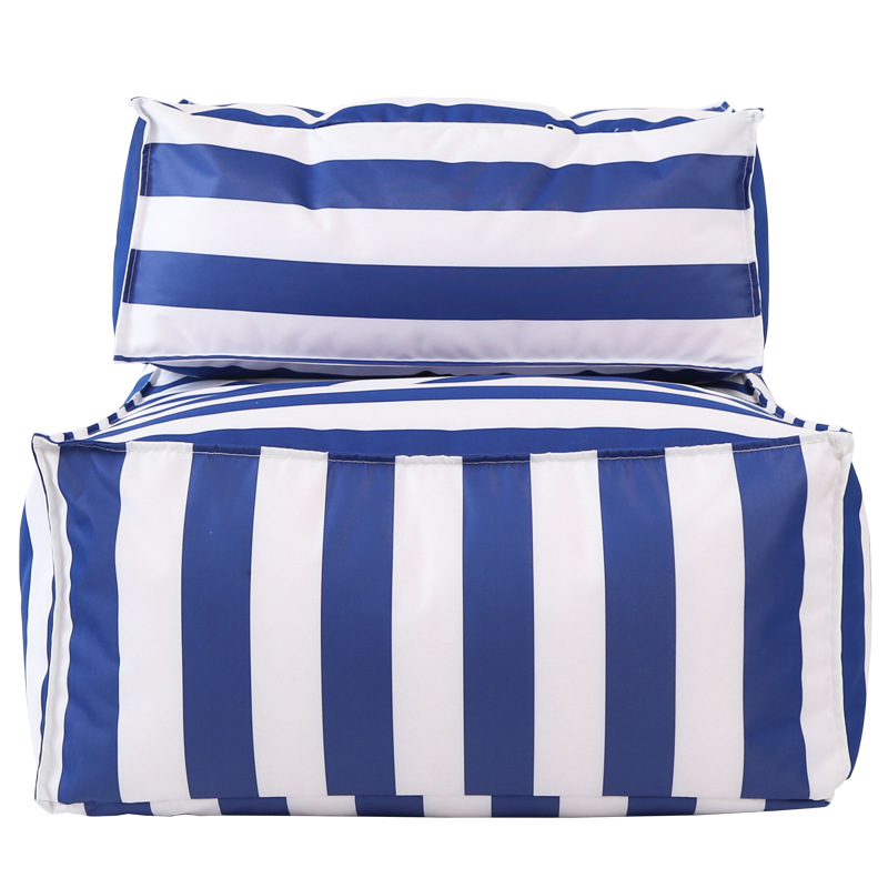 Waterproof beach chair outdoor Net red lazy sofa single recliner portable camping coffee shop music festival sofa