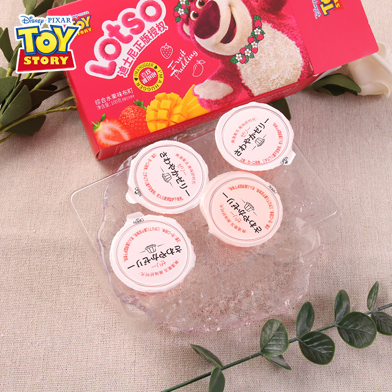 Dish. Strawberry Bear White Peach Strawberry Taste Cloth Town Wedding Birthday Baby Full Moon Accompanying Gift Shop Wholesale